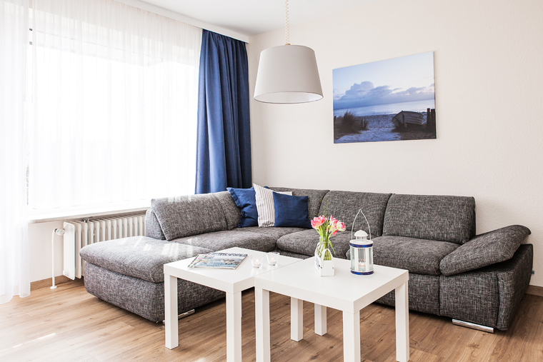 Ferienwohnung - Wohnzimmer